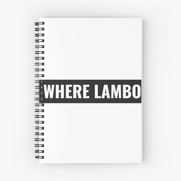 Item preview, Where Lambo designed and sold by guaka-molly.