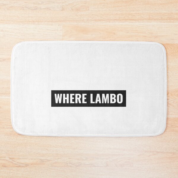 Item preview, Where Lambo designed and sold by guaka-molly.