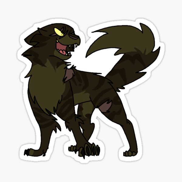 Warrior Cats SVG Digital Stickers INSTANT DOWNLOAD: the Broken 