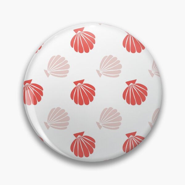 Item preview, Red and Pink Seashell Pattern designed and sold by 147ology.