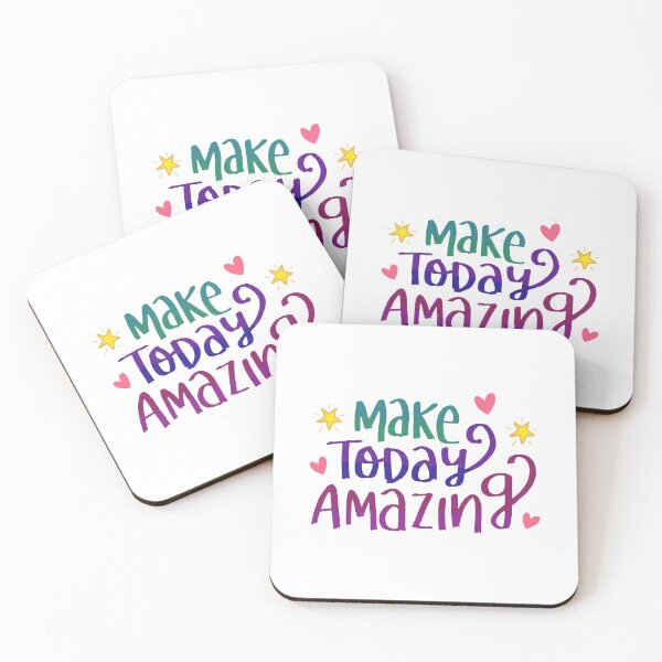 Item preview, Go Make Today Amazing - funny colrful designed and sold by Re Ka.