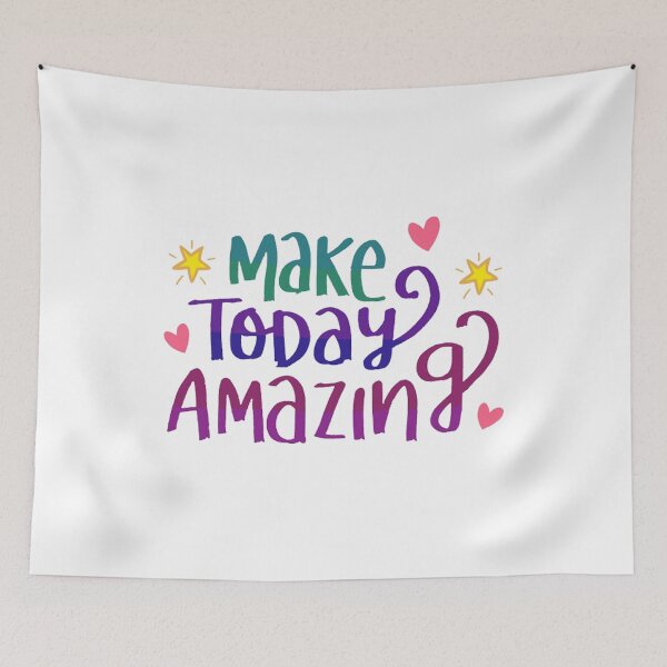 Item preview, Go Make Today Amazing - funny colrful designed and sold by Re Ka.