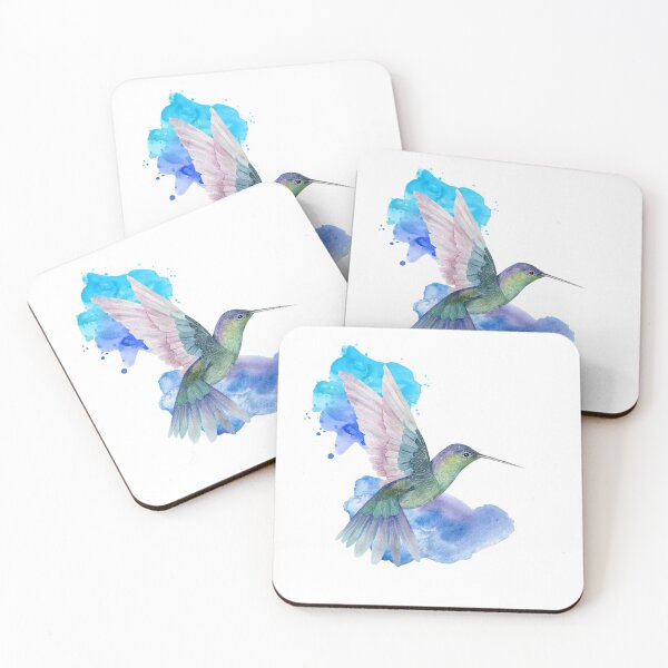Item preview, Beautiful bird with watercolor stain designed and sold by JeremyMadaci.