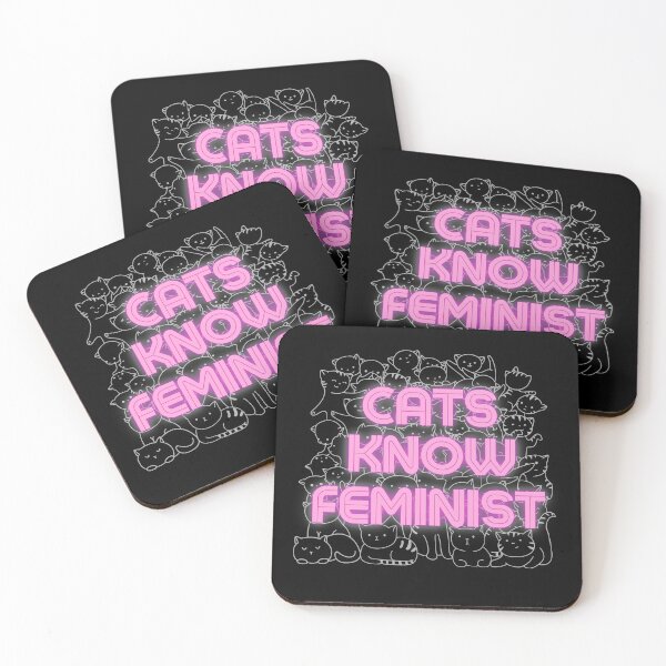 Item preview, cat know feminist designed and sold by aimanart.