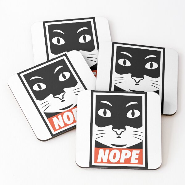 Item preview, Obey cat nope designed and sold by gabrielpastor.