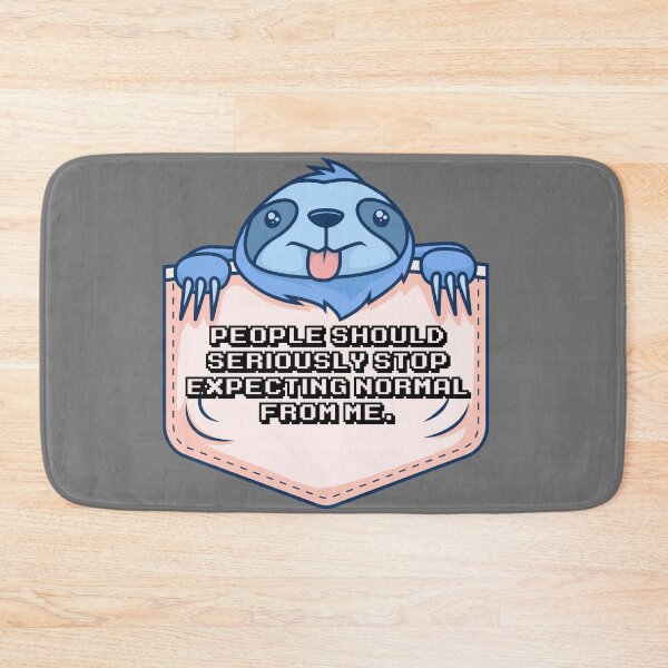 Item preview, People should stop expecting normal from me. designed and sold by Tanuja  Sharma.