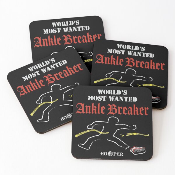 Item preview, World's Most Wanted Ankle Breaker - Basketball Crime Scene designed and sold by rclwow.