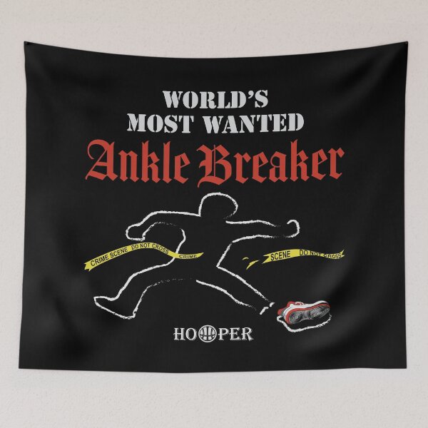 Item preview, World's Most Wanted Ankle Breaker - Basketball Crime Scene designed and sold by rclwow.