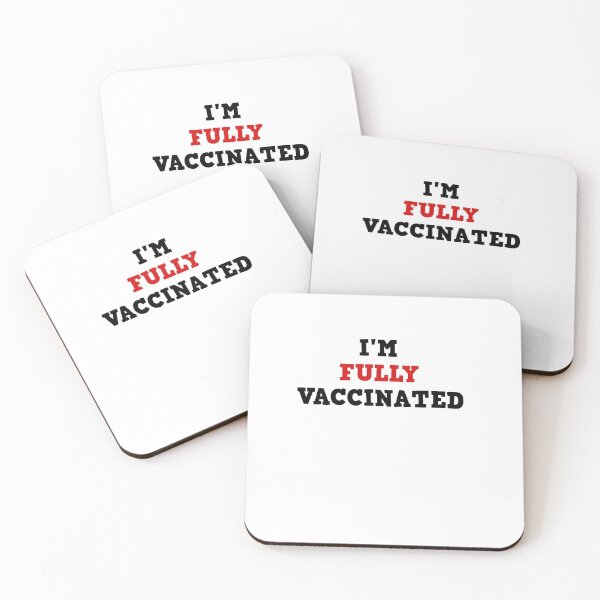 Item preview, vaccinated check- I'm fully vaccinated designed and sold by Slaystyle.
