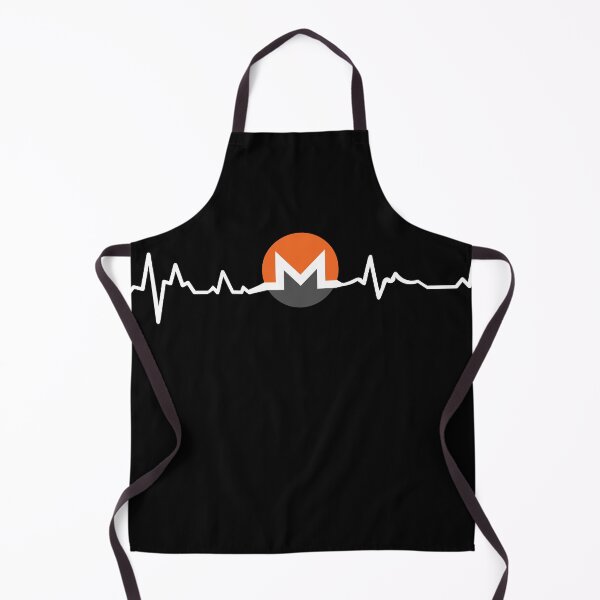 Item preview, Monero to the Moon - the heartbeat of every cryptocurrency lover designed and sold by hyggekrog.