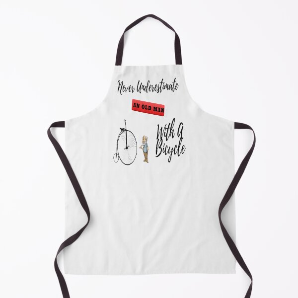 Item preview, Never Underestimate An Old Man With A Bicycle designed and sold by Danyell369.
