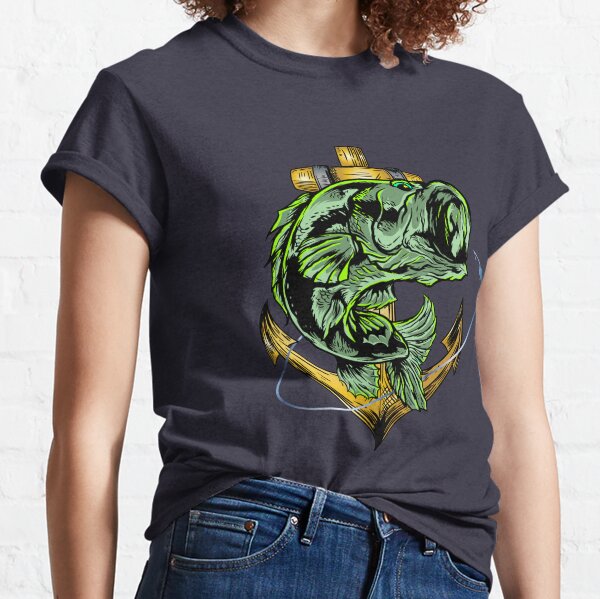 Angry Catfish Merch Long Sleeve T-shirt - Drewlr Design - Angry Catfish