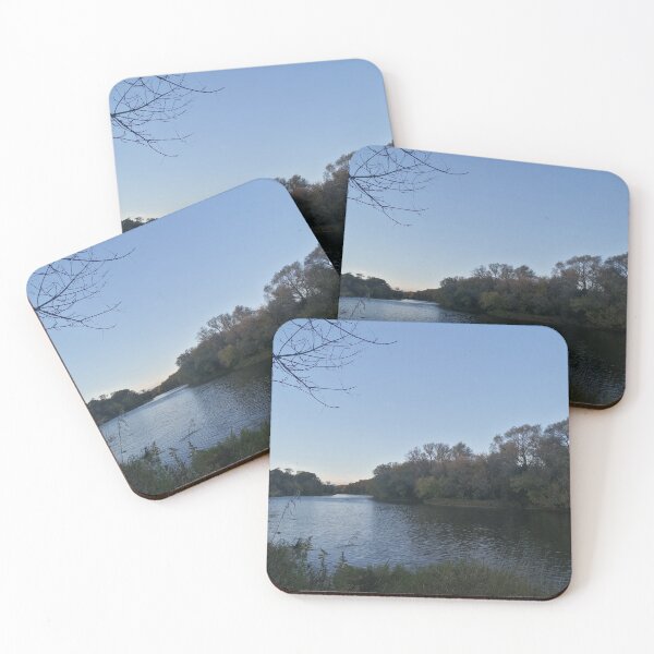 Item preview, The Grand River - Woodland Tree Line, Early Summer Sun Set designed and sold by 10pmCreations.