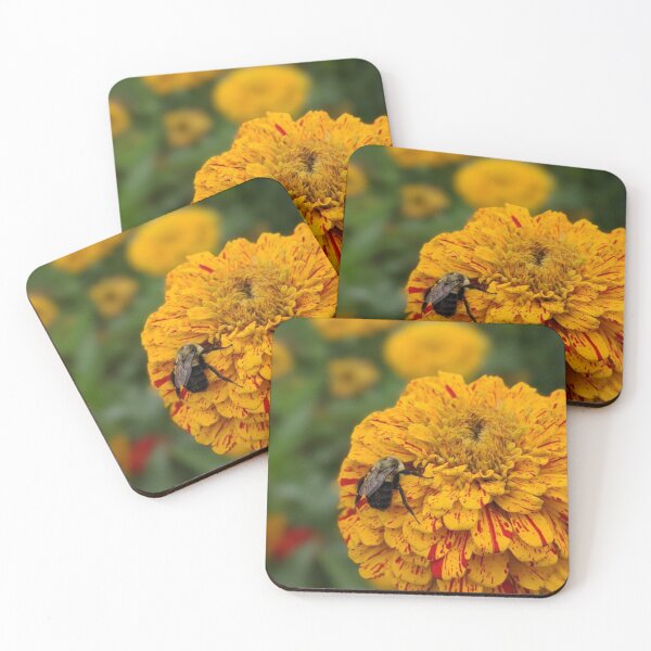 Item preview, Bee On A Marigold designed and sold by andrejka-jh.