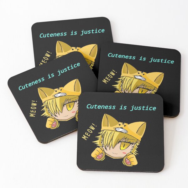Item preview, "Cuteness is justice" Cute tiger chibi designed and sold by Anime-Ninja.