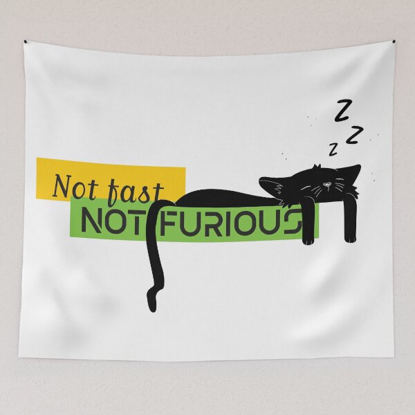 Item preview, not fast not furious, gift, Funny, humour designed and sold by Lamar-creats.
