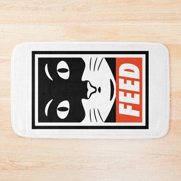 Item preview, Obey cat FEED designed and sold by gabrielpastor.
