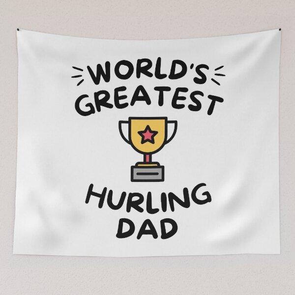 Aperçu de l'œuvre Le plus grand papa hurling du monde créée et vendue par TheGreenGoat.