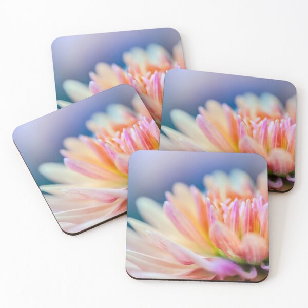 Item preview, Beautiful Pastel coloured Chrysanthemum close up designed and sold by CyaniRose.