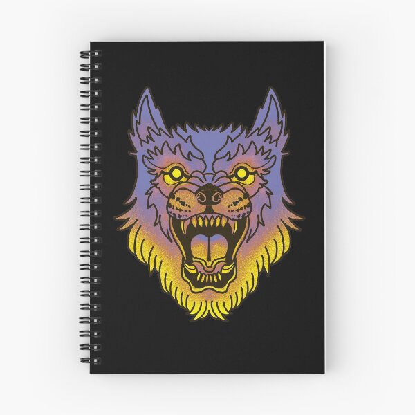 Item preview, Angry Wolf (Violet) designed and sold by Rebel Digital Dog.