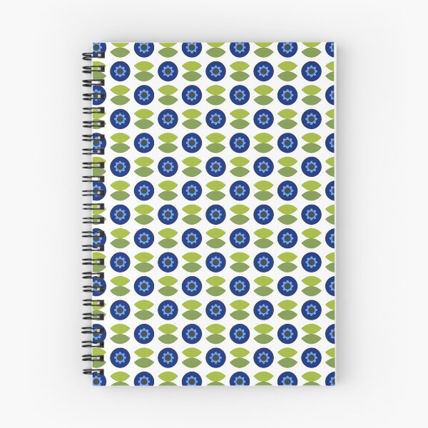 Item preview, Cartoon Blueberry Leaves Pattern designed and sold by John Uttley.