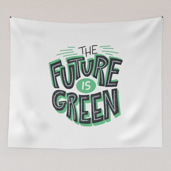 Item preview, The Future is Green designed and sold by Artisan-Gallery.
