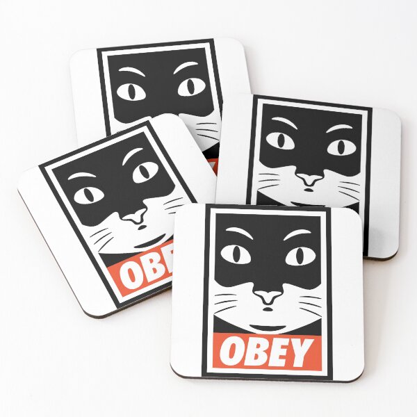 Item preview, Obey, human. Signed, your cat designed and sold by gabrielpastor.