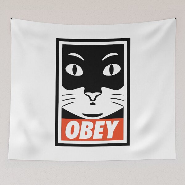Item preview, Obey, human. Signed, your cat designed and sold by gabrielpastor.