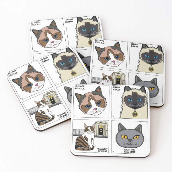 Item preview, A collection of cats designed and sold by Michelle Best.