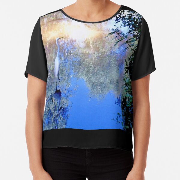 The water bird Chiffon Top