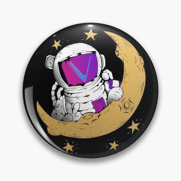 Item preview, Vechain to the Moon - Funny Astronaut Crypto Gift  designed and sold by hyggekrog.