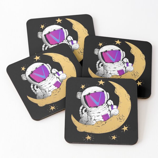 Item preview, Vechain to the Moon - Funny Astronaut Crypto Gift  designed and sold by hyggekrog.