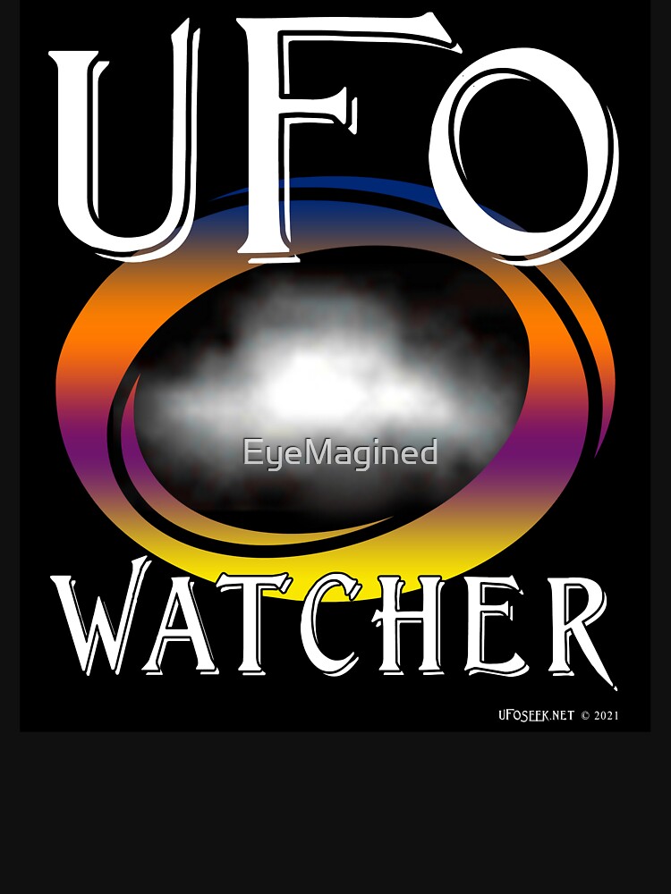 Thumbnail 7 of 7, Essential T-Shirt, UFO Watcher designed and sold by EyeMagined.