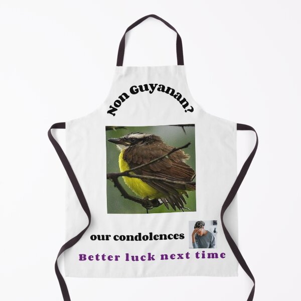 Item preview, "Condolences to non Guyanans"  (black text) designed and sold by skoumpourdides.