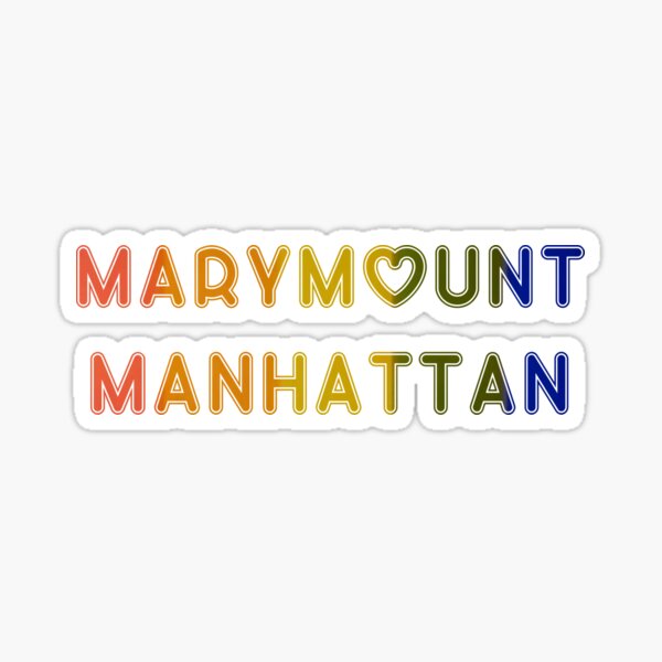 Item preview, Marymount Manhattan Rainbow designed and sold by sydney-noller.