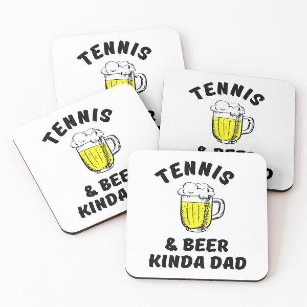Item preview, Tennis & beer kinda dad designed and sold by TheGreenGoat.