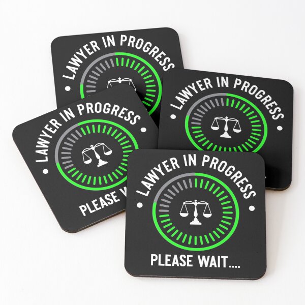 Item preview, Funny Lawyer in Progress Gift Law School designed and sold by Vlashilo.