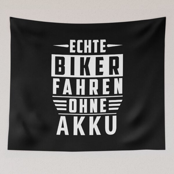 Item preview, A Real Biker Drives Without Battery Pack designed and sold by Tobias Langner.