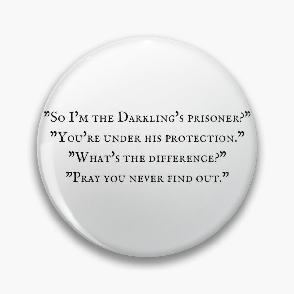 Item preview, the darkling's prisoner shadowandbone the dregs - six of crows designed and sold by missmarilee.