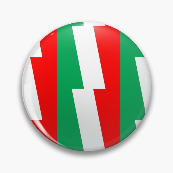 Item preview, Stripy Zig Zag Pattern (Red, White & Green) designed and sold by Samboid.