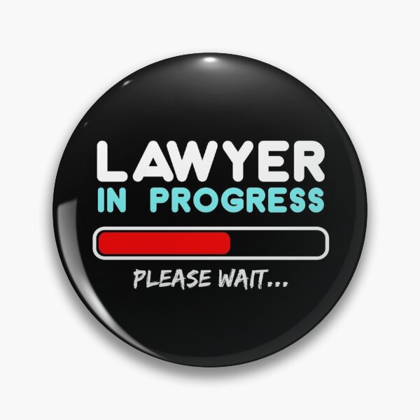 Item preview, Funny Lawyer in Progress Gifts Law School designed and sold by Vlashilo.