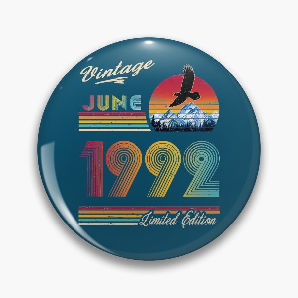 Item preview, June 1992 Birthday designed and sold by GreenSplash.