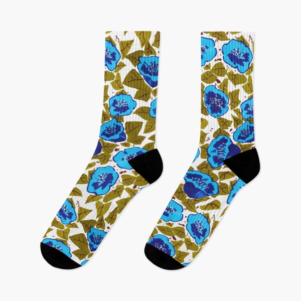 Item preview, Blue flowers designed and sold by SpottedPilot.