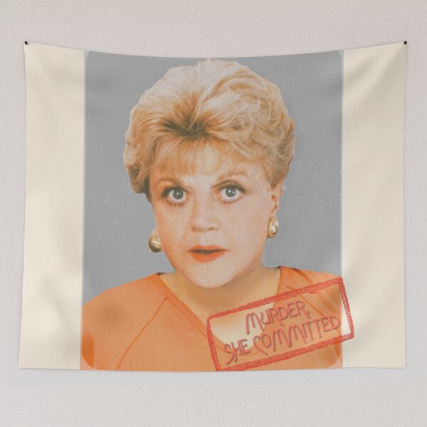 Item preview, Jessica Fletcher Mugshot ))(( Murder She Wrote Fan Art designed and sold by acquiesce13.