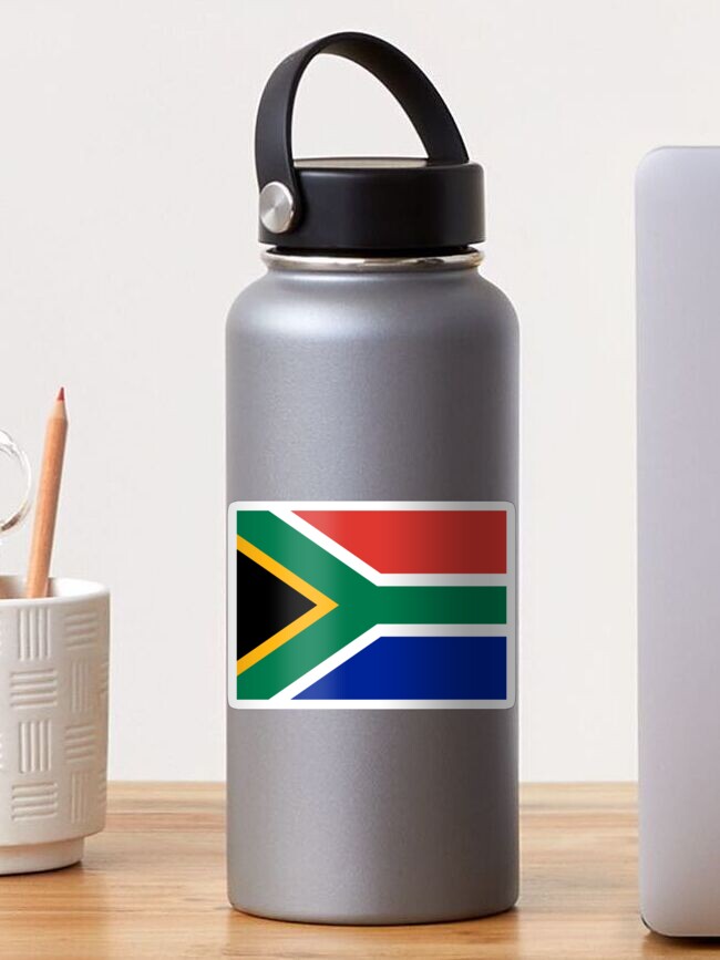 Thumbnail 1 of 3, Sticker, South African Springboks Flag designed and sold by deanworld.