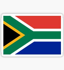 South African Springboks Flag Sticker