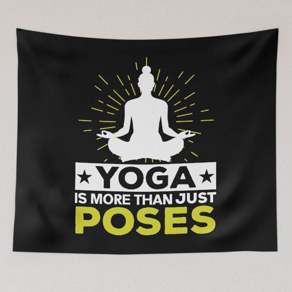 Item preview, YOGA IS MORE THAN JUST POSES COLLECTION designed and sold by JRM Tees & More Store.
