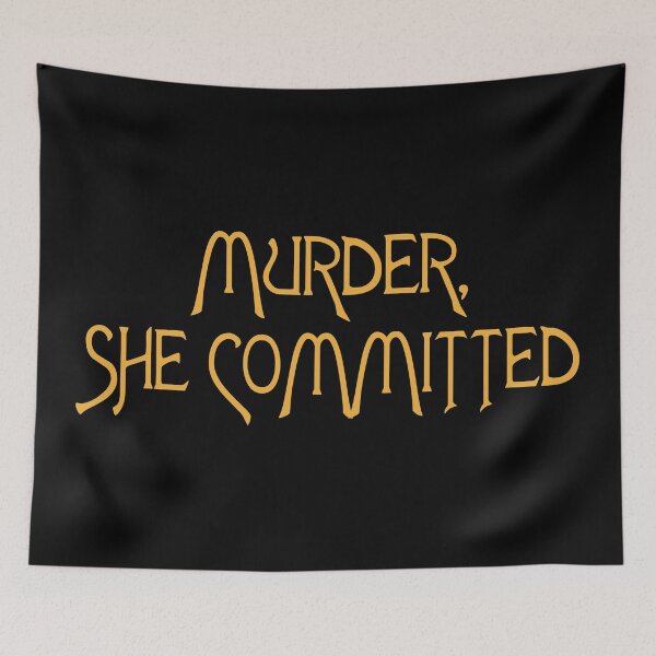 Item preview, Murder She Committed // Murder She Wrote Fan Humor designed and sold by acquiesce13.