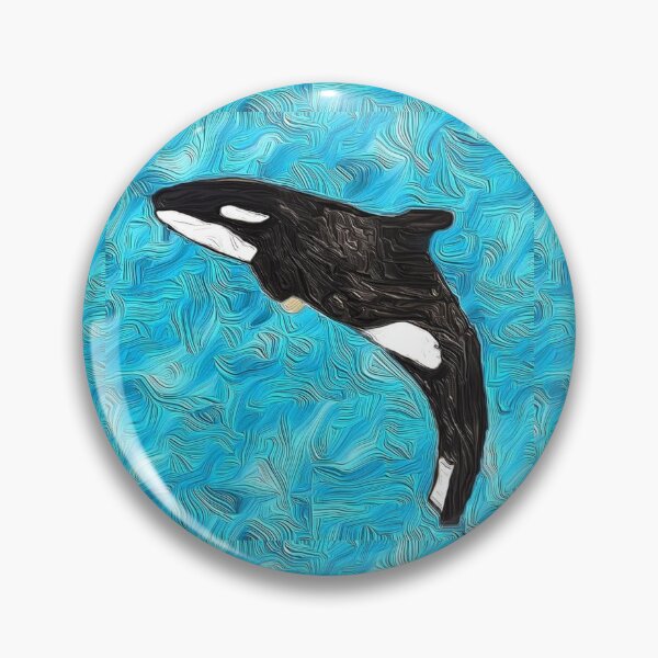 Item preview, Orca Jumping on Blue designed and sold by LisaMPierce1990.