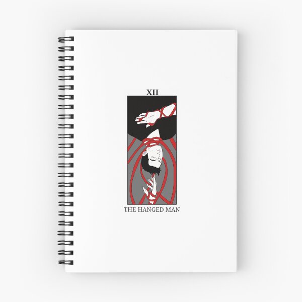 Item preview, Sterek- The hanged man tarot card print designed and sold by Benaya-Trash.